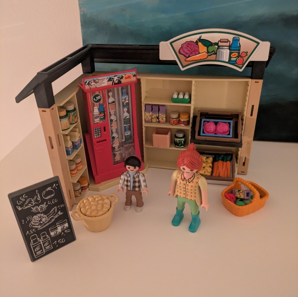 Playmobil Farm Store Playset with Figures